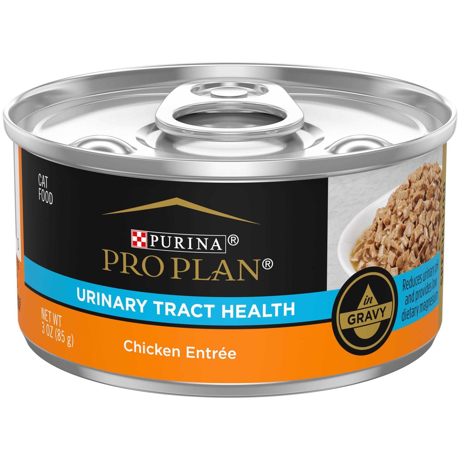 Purina Pro Plan Gravy Chicken Entree Urinary Health Tract Cat Food - Healthber