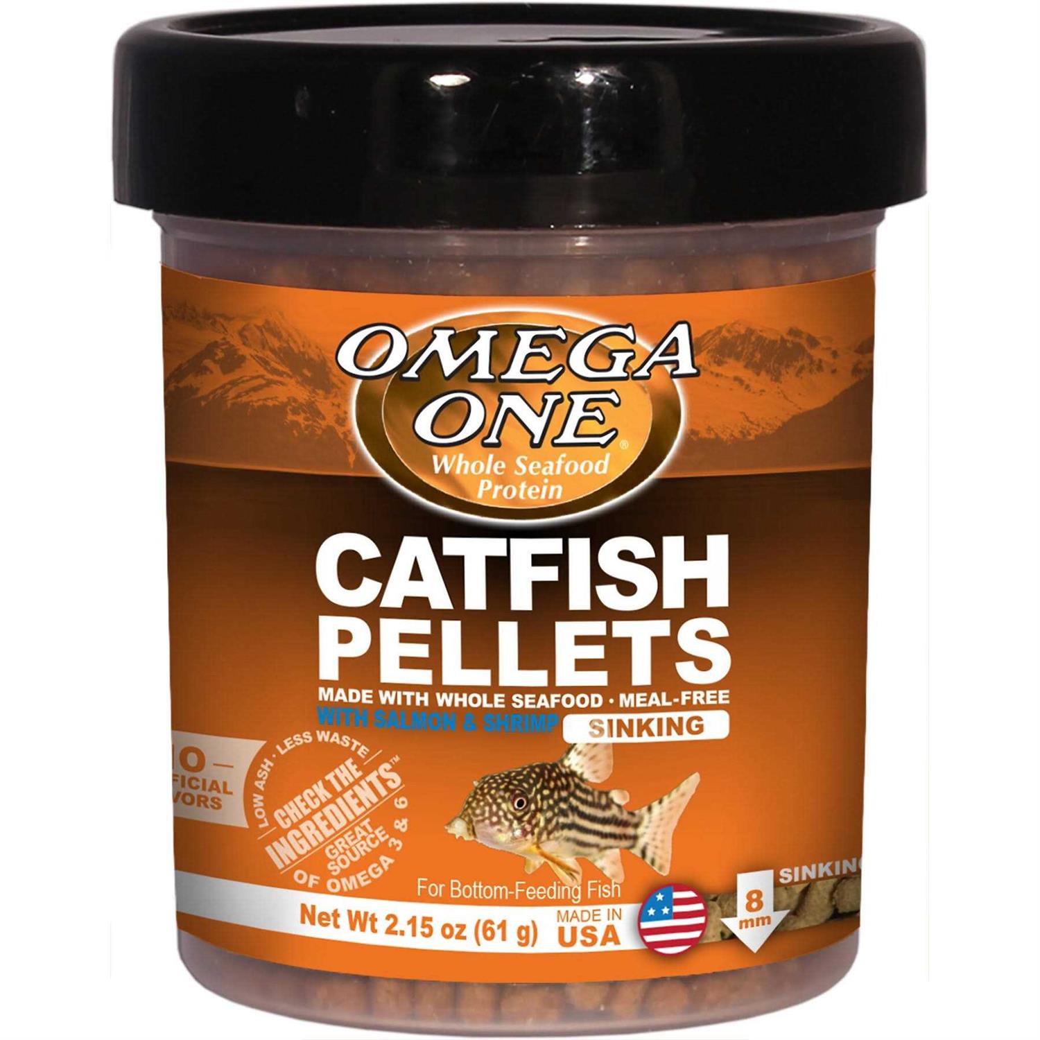 Omega One Sinking Shrimp Fish Food Pellets - Healthber