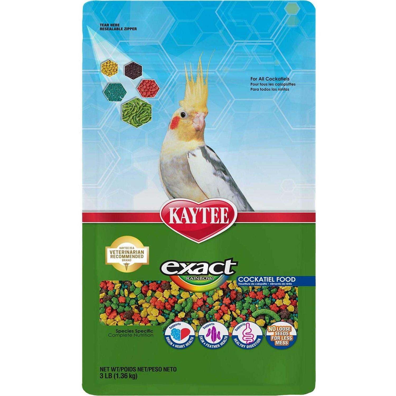 Kaytee Exact Rainbow Cockatiel - Healthber