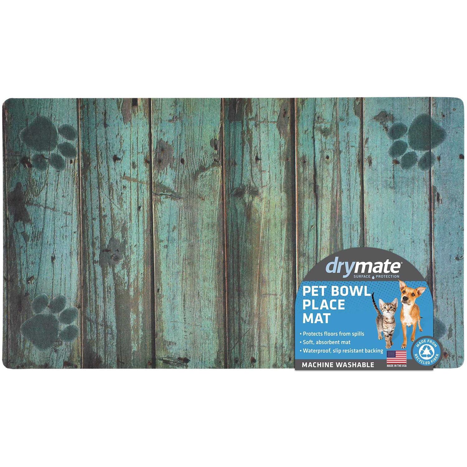 Drymate Pet Bowl Placemat Dog & Cat Food Feeding Mat - Healthber