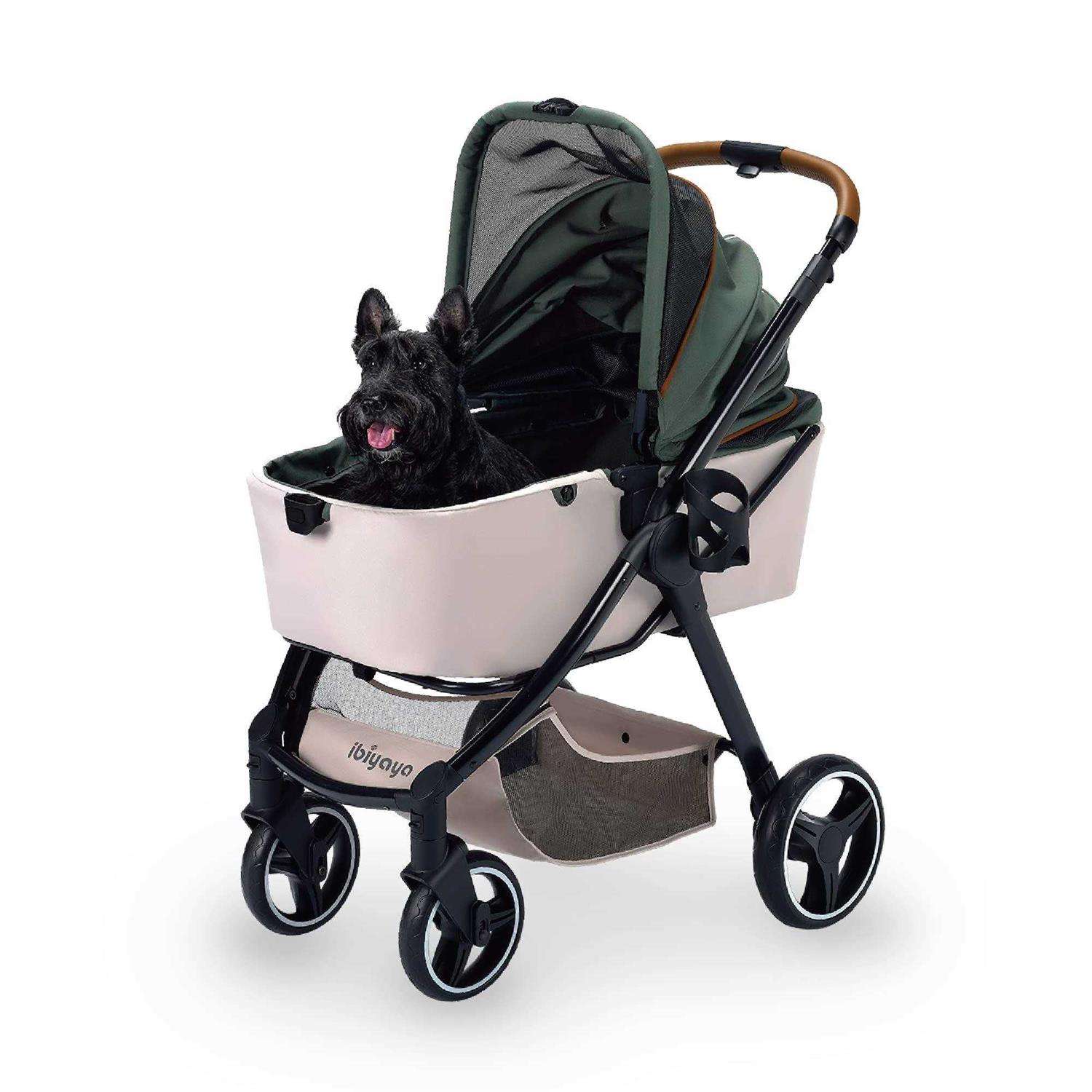 Ibiyaya Retro Luxe Pet Stroller - Healthber
