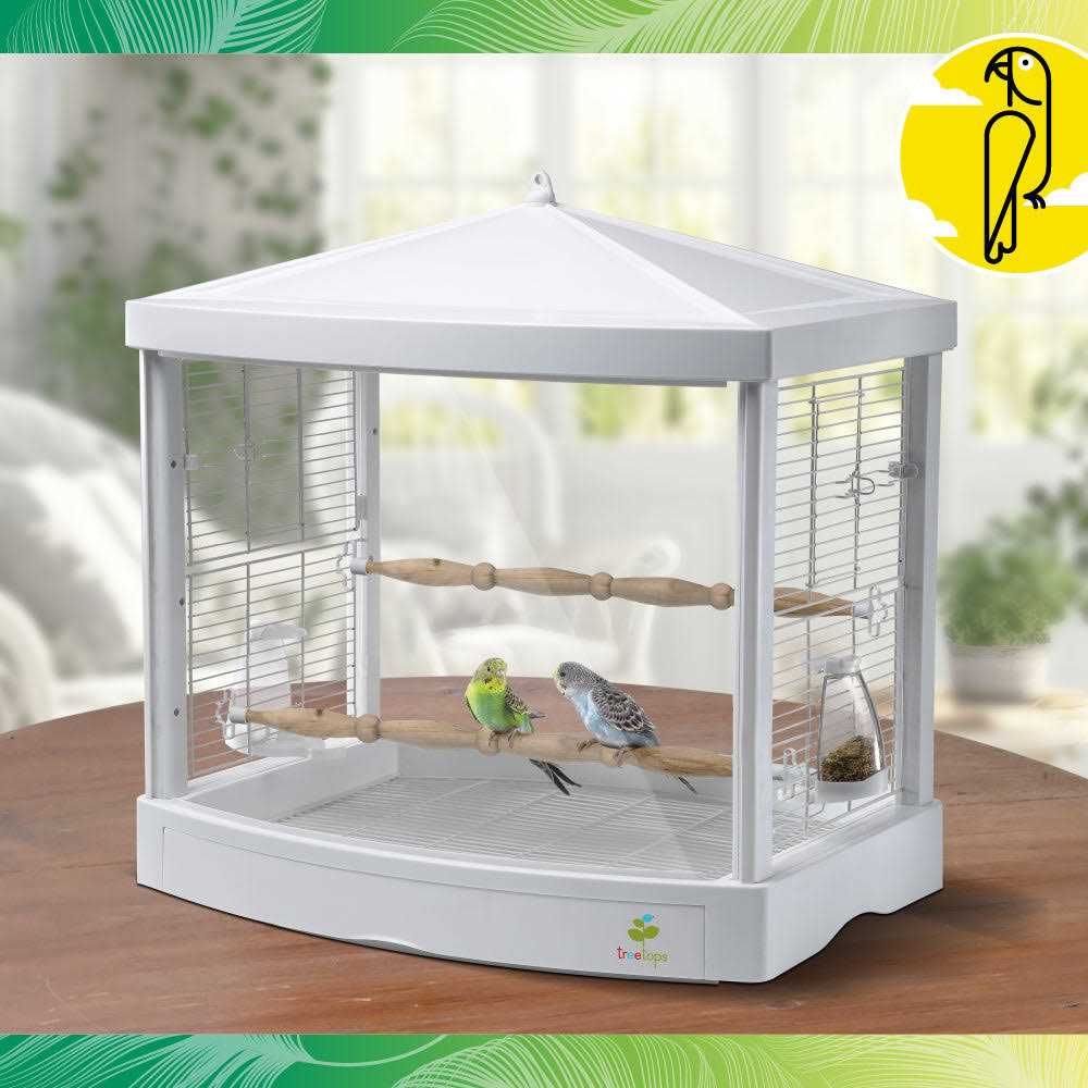 Caitec Tree Tops Clear View Bird Habitat - Healthber