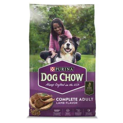 Purina Dog Chow Real Lamb & Beef Flavor High Protein Dry Dog Food - Healthber