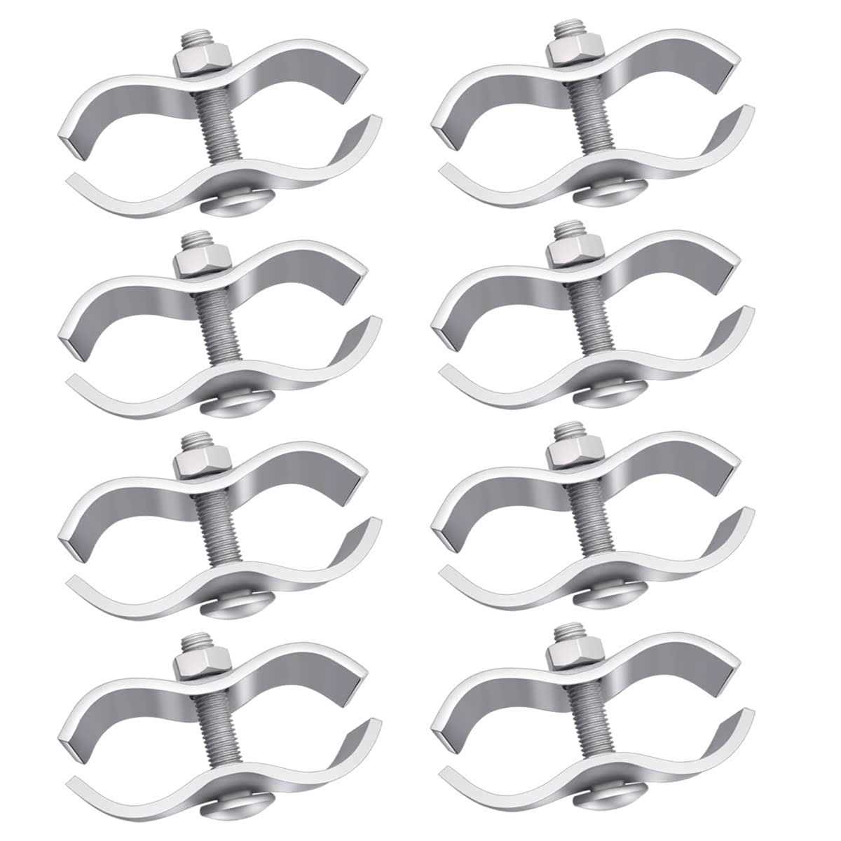 INBYME Chain Link Fence Panel Clamps 8 Set 1-3/8 Dog Kennel Clamps - Healthber