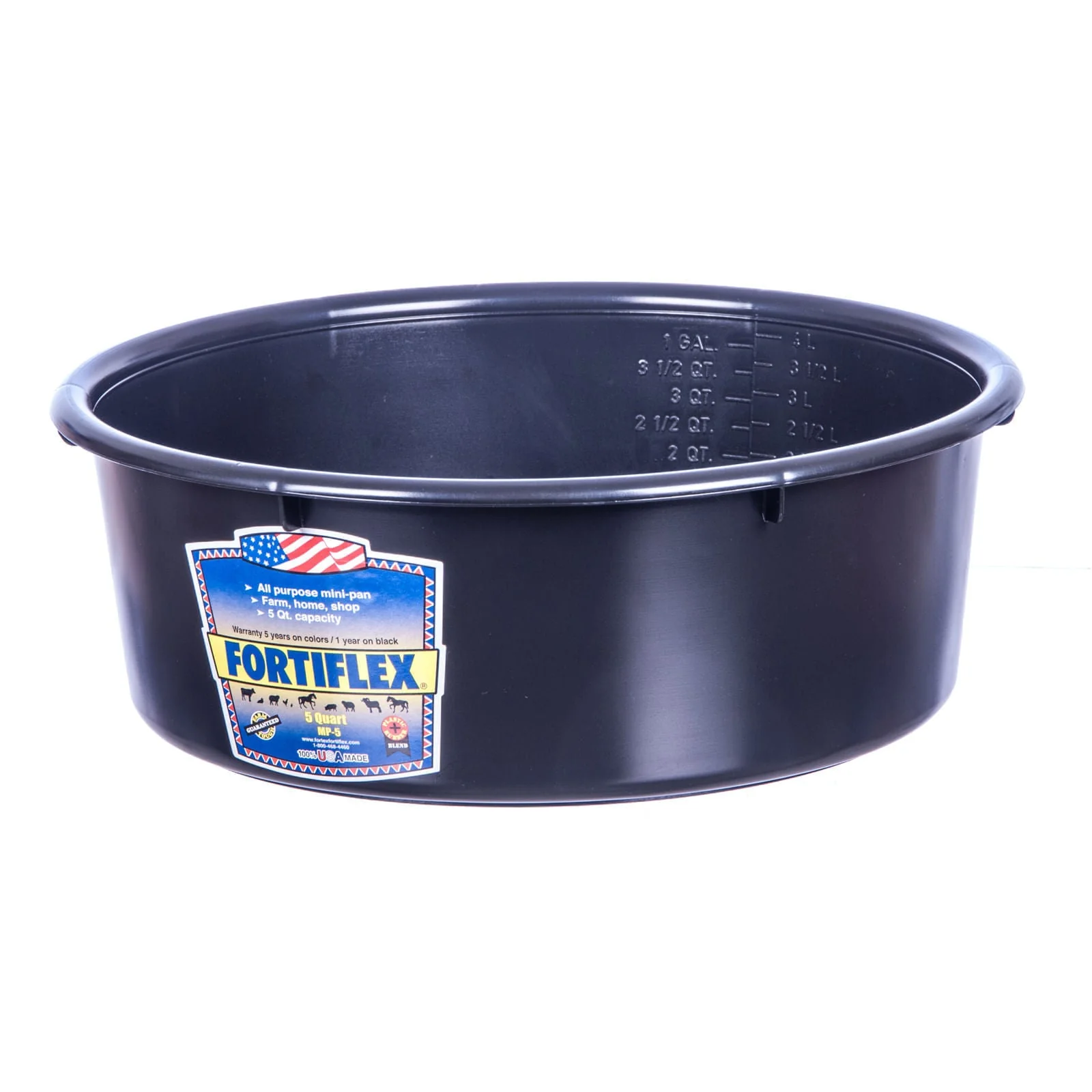 Fortiflex Mini Pan, Black - Healthber