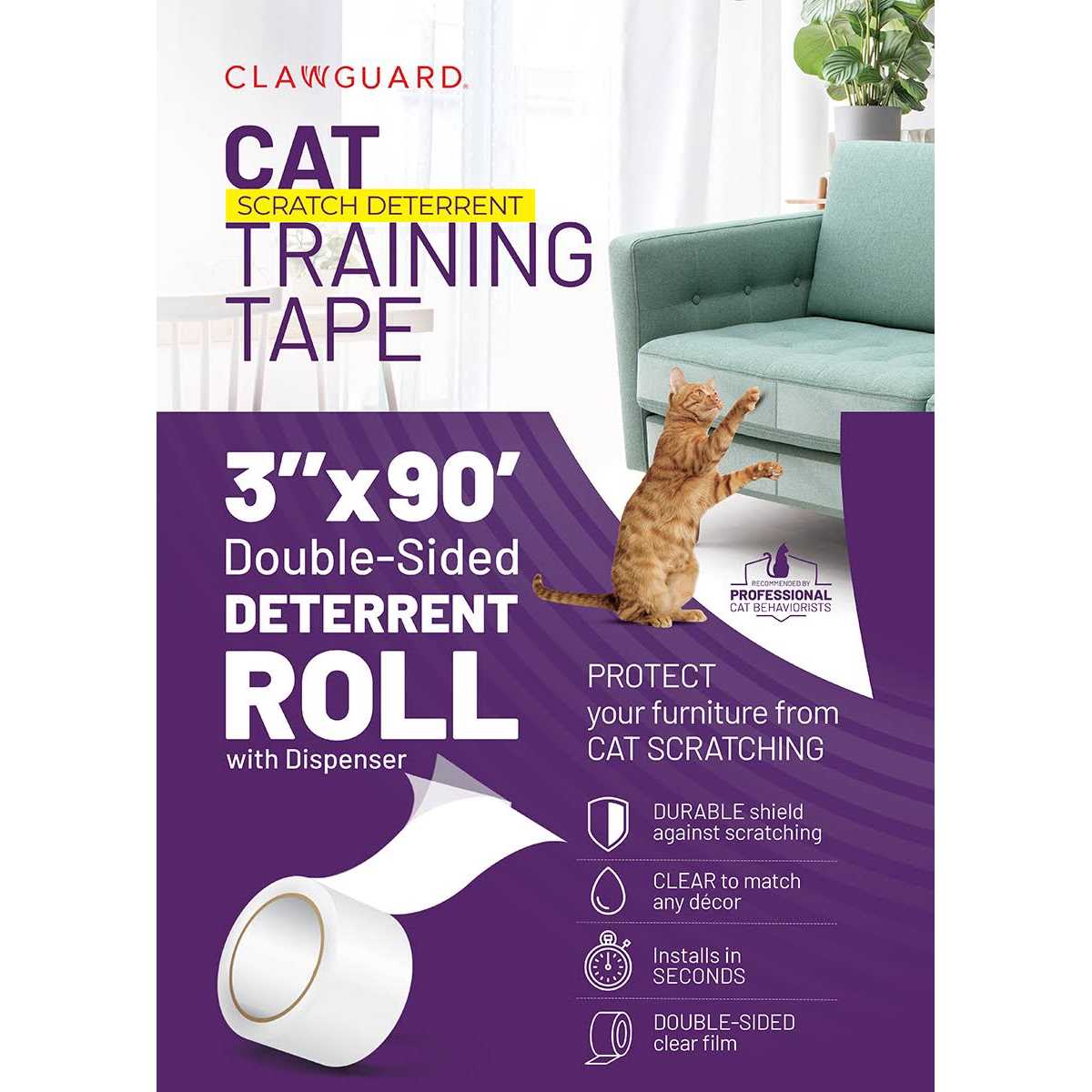 CLAWGUARD Cat Training Tape - Healthber