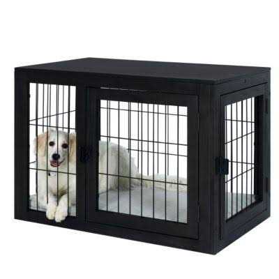 Petmaker Furniture-Style Dog Crate with Double Doors - Healthber