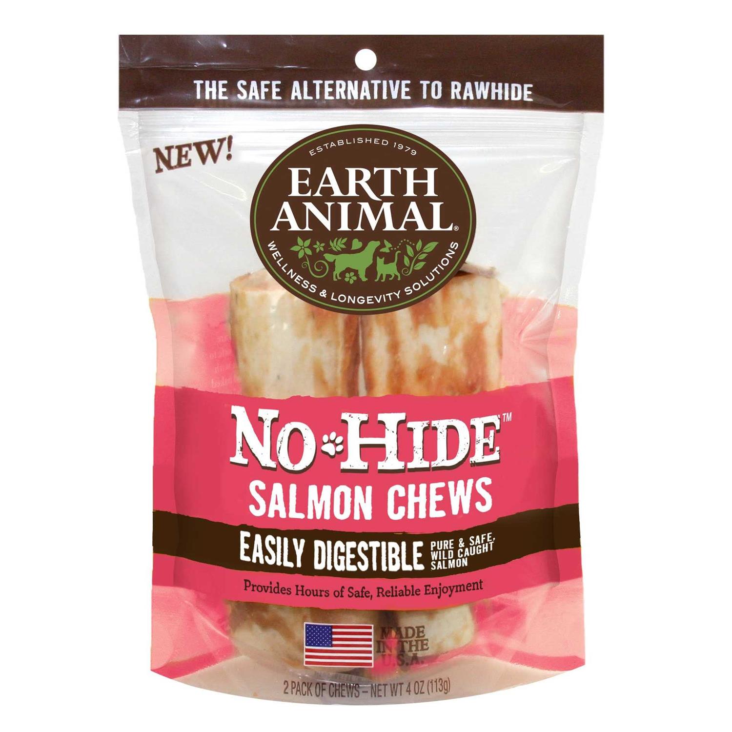 Earth Animal Dog No Hide Salmon - Healthber