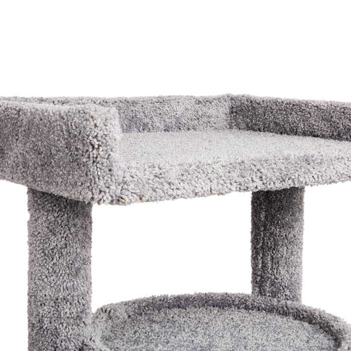 EveryYay Lookout Loft Cat Tree with Carpet Diner and Condo - Healthber