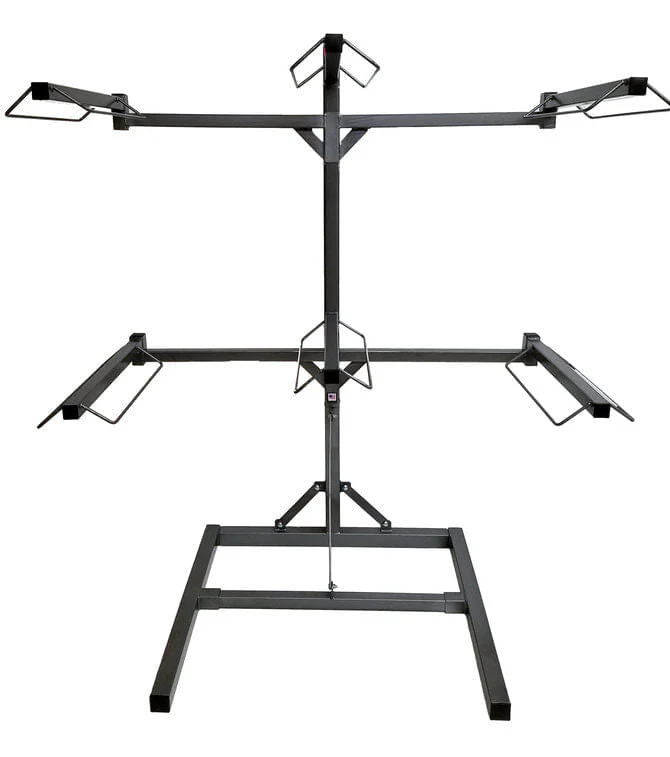 6 Arm Horseman Free Standing Saddle Rack - Healthber