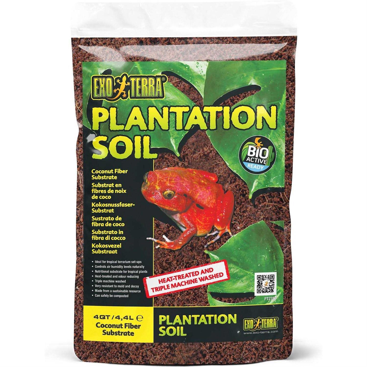 Exo Terra Plantation Soil Reptile Substrate - Healthber