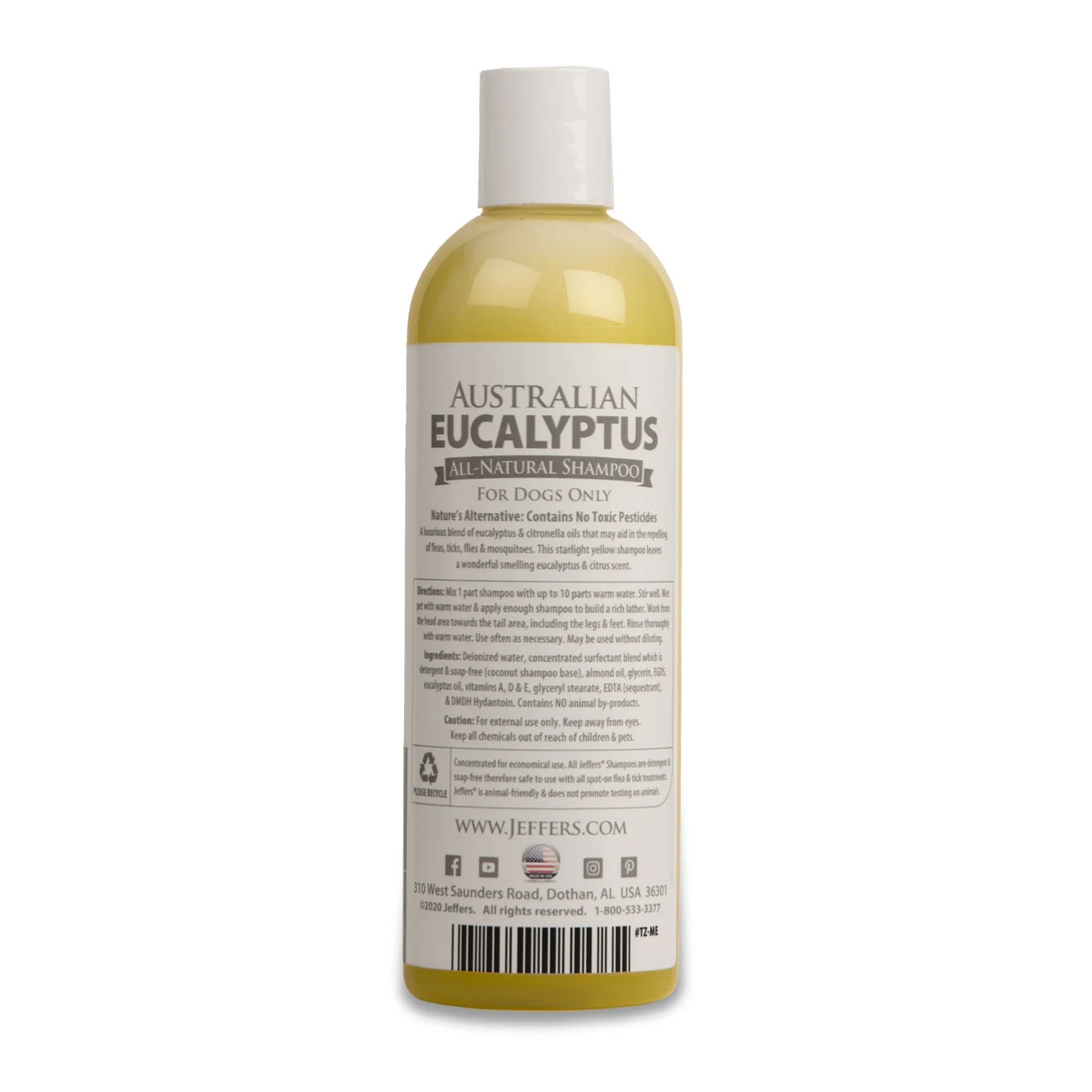 Australian Eucalyptus All-Natural Dog Shampoo - Healthber