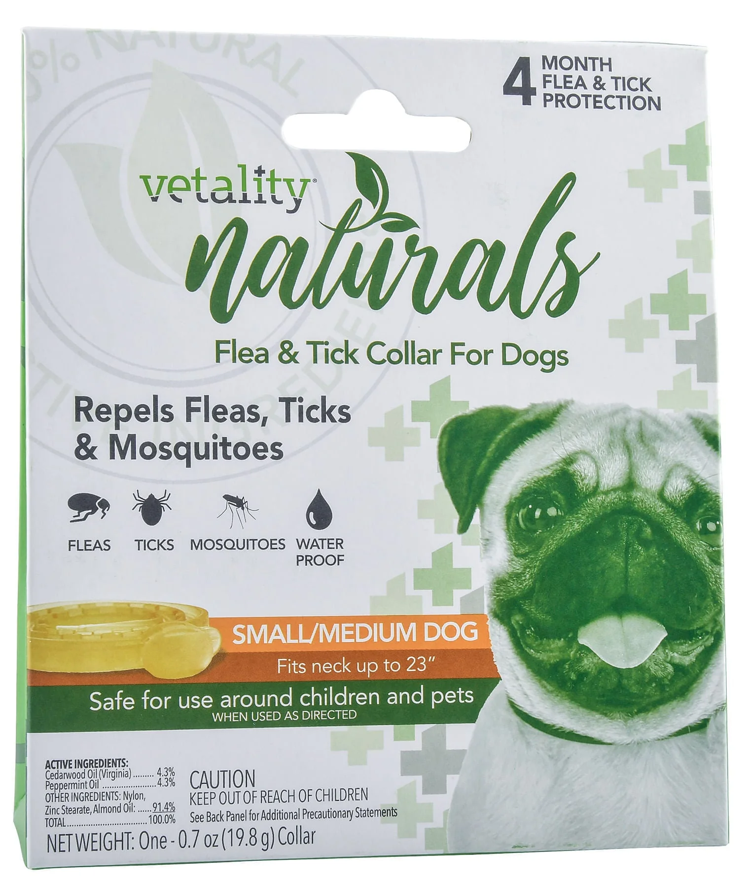 Vetality Naturals Flea & Tick Collar for Dogs - Healthber
