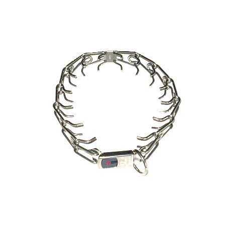 HS HERM. SPRENGER GERMANY Herm Sprenger Stainless Steel Prong Dog Collar with ClicLock Buckle for Small Medium Large Dogs – Ultra-Plus Training Pinch Collar with Quick - Healthber