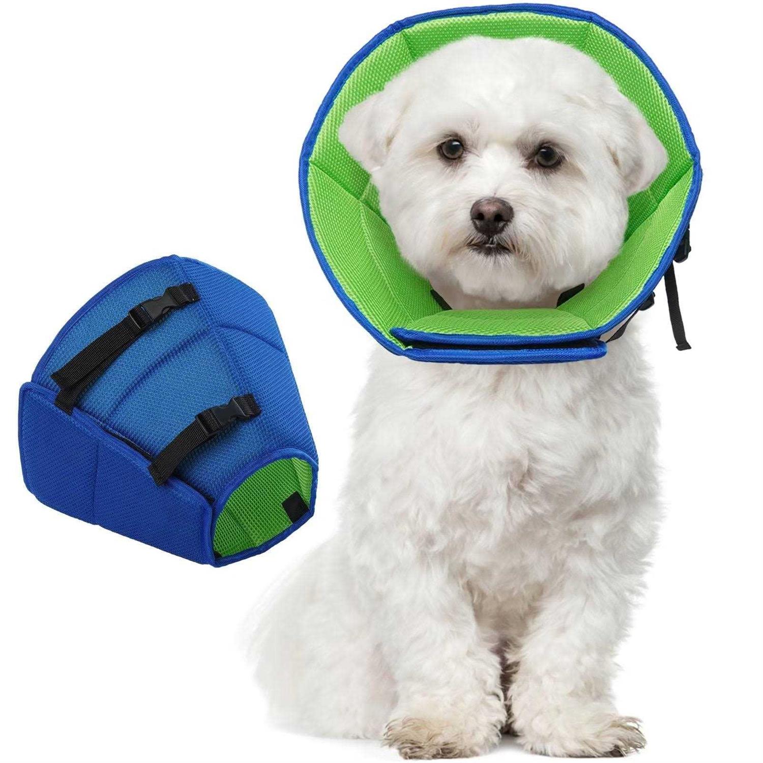 Kuoser Soft Dog Cone Collar After Surgery Adjustable Dog Recovery Cone Collar - Healthber