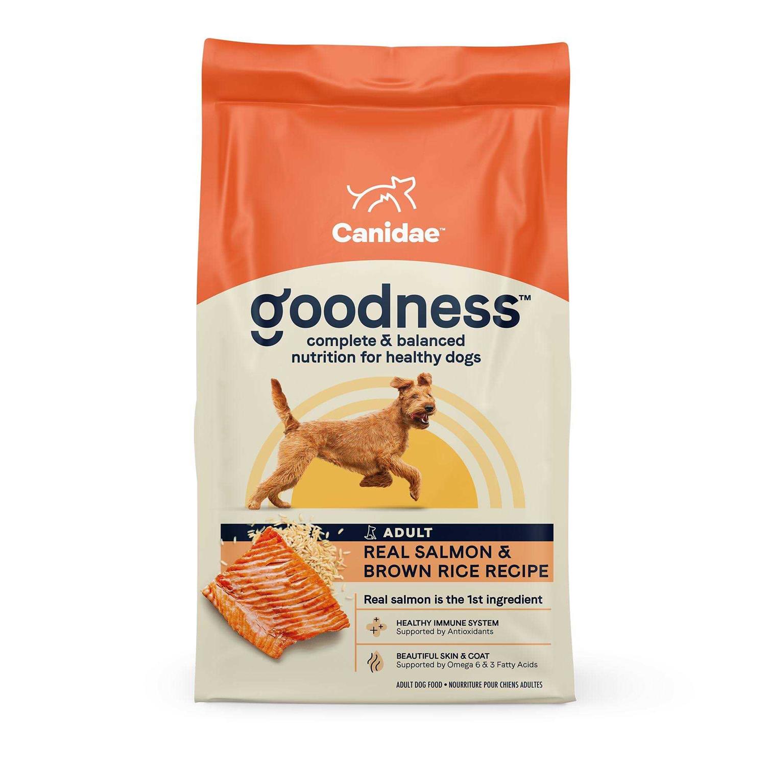 Canidae Goodness Adult Salmon & Brown Rice Dry Dog Food - Healthber