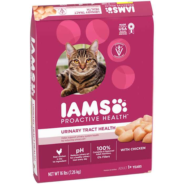 Iams Proactive Health Chicken Adult Urinary Tract Dry Cat Food - Healthber