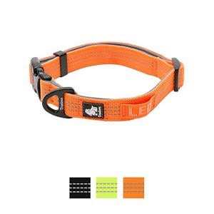 Chai’s Choice Best Outdoor Explorer Dog Collar 3M Reflective Dog Collar with Aluminum Leash Attachment, Matching Harness and Leash Available - Healthber