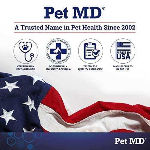 Pet MD Chlorhexidine Antiseptic Dog & Cat Wipes - Healthber
