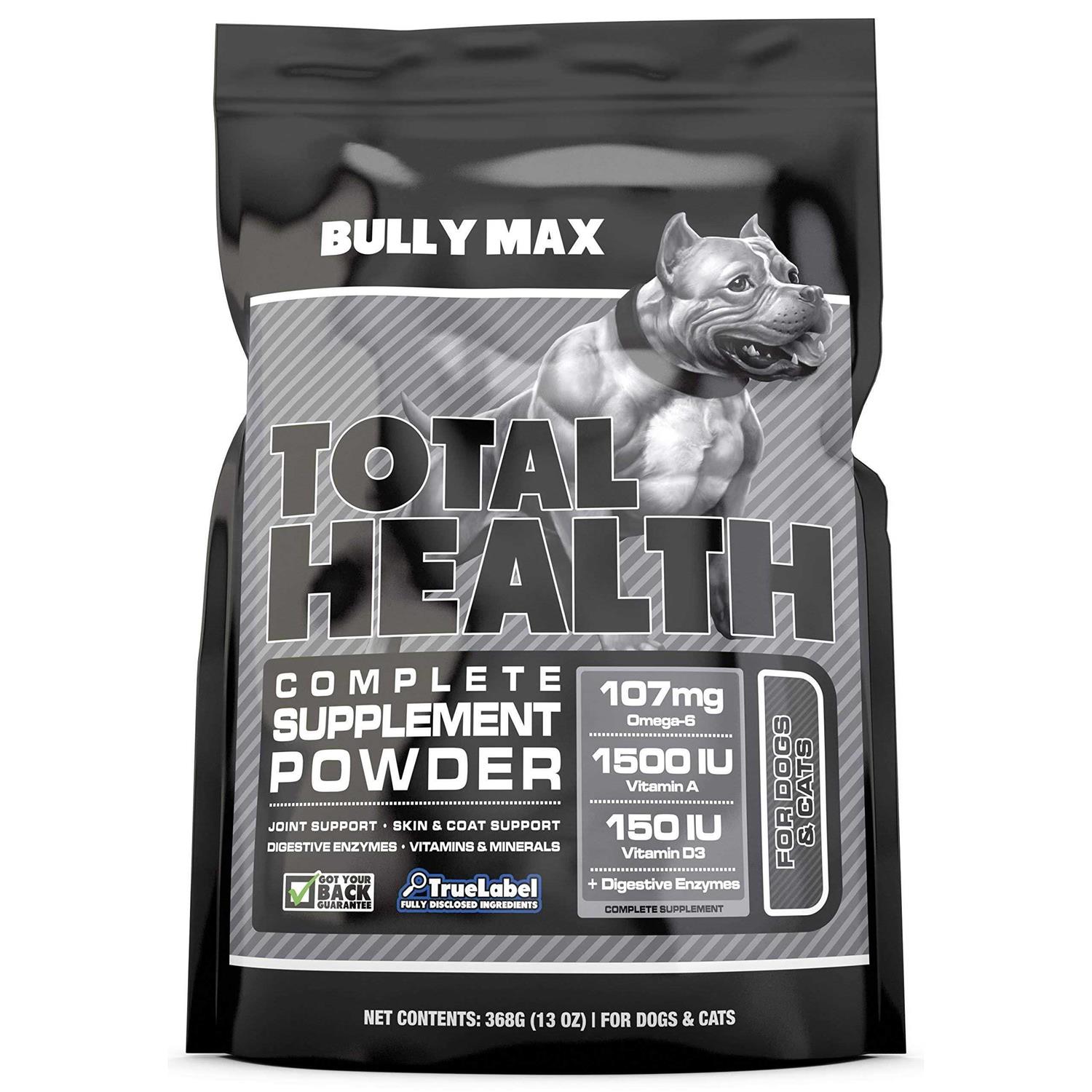 Bully Max Supplement for Total Health 7 in 1 All Life Stages 13 oz. Exp. 01/2025 - Healthber