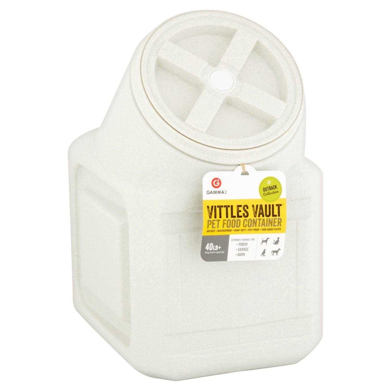 Gamma2 Vittles Vault Stackable Pet Food Container - Healthber