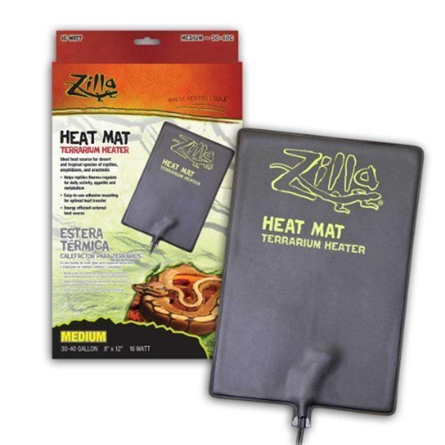 Zilla Heat Mat Terrarium Heater - Healthber