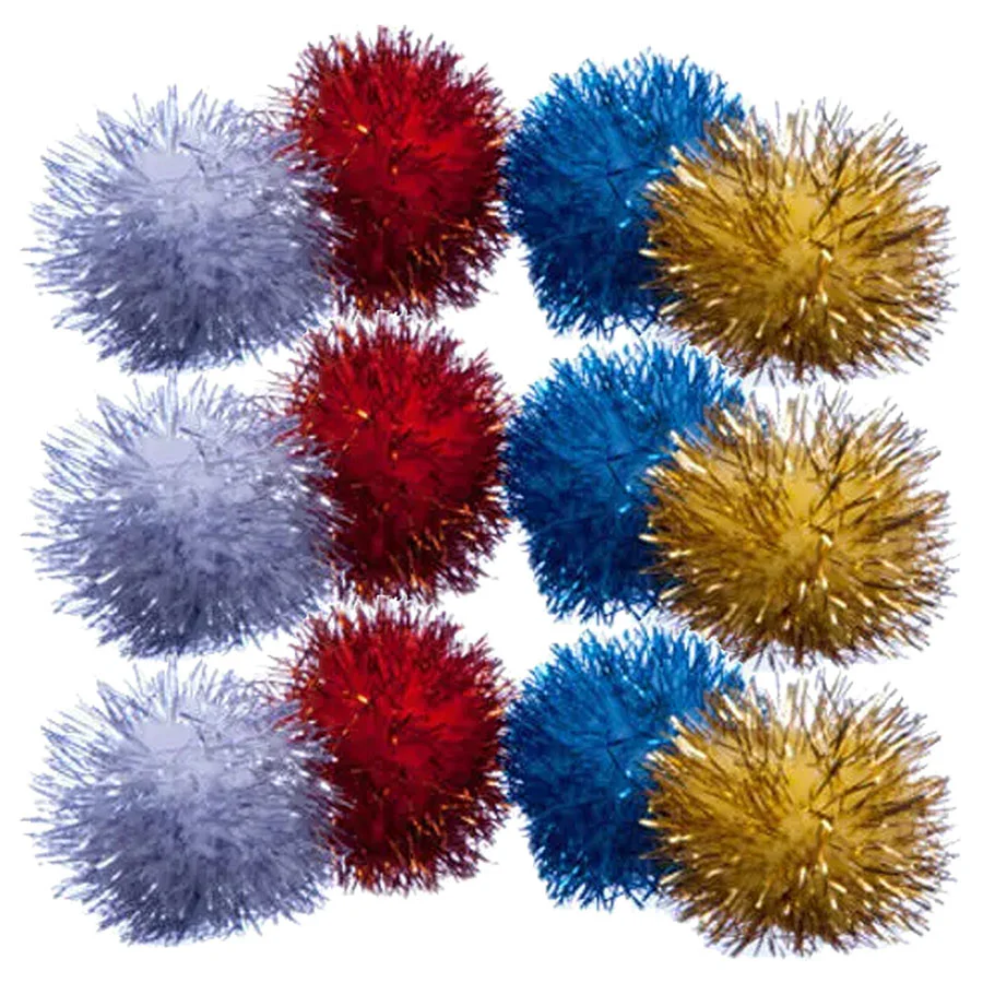 Tinsel Balls, Each - Healthber