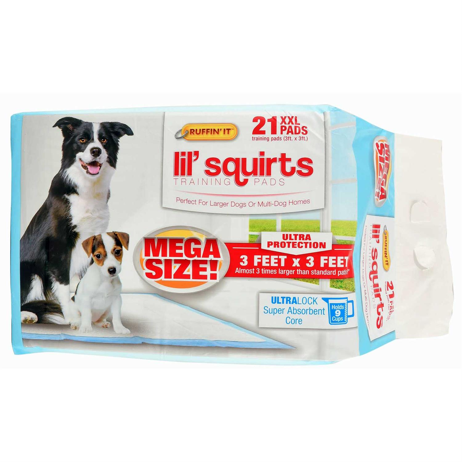 Ruffin’ It Lil’ Squirts Training Pads - Healthber