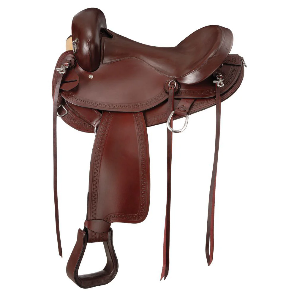 King Series Comfort Gaited Trail Saddle, No Horn - Healthber