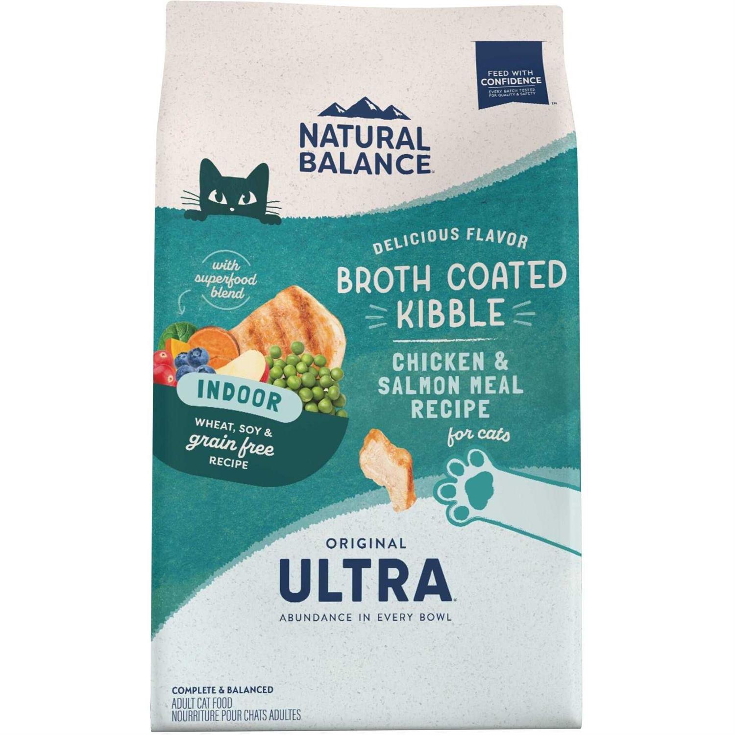 Natural Balance Original Ultra Dry Cat Food Indoor Chicken & Salmon Meal - Healthber