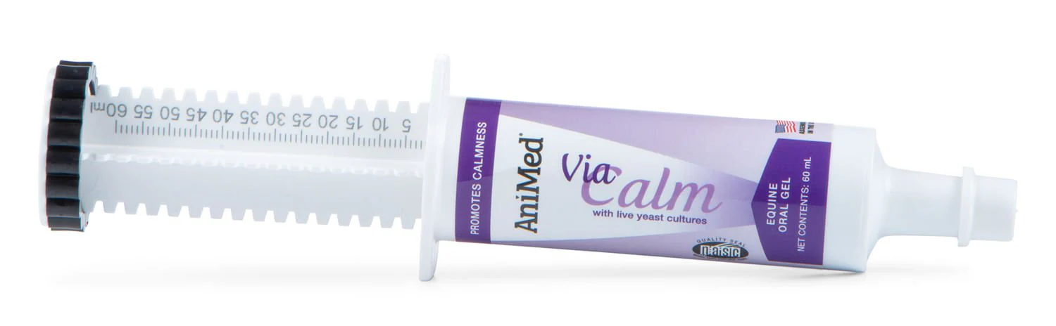 AniMed Via-Calm Equine Oral Gel, 60 mL - Healthber