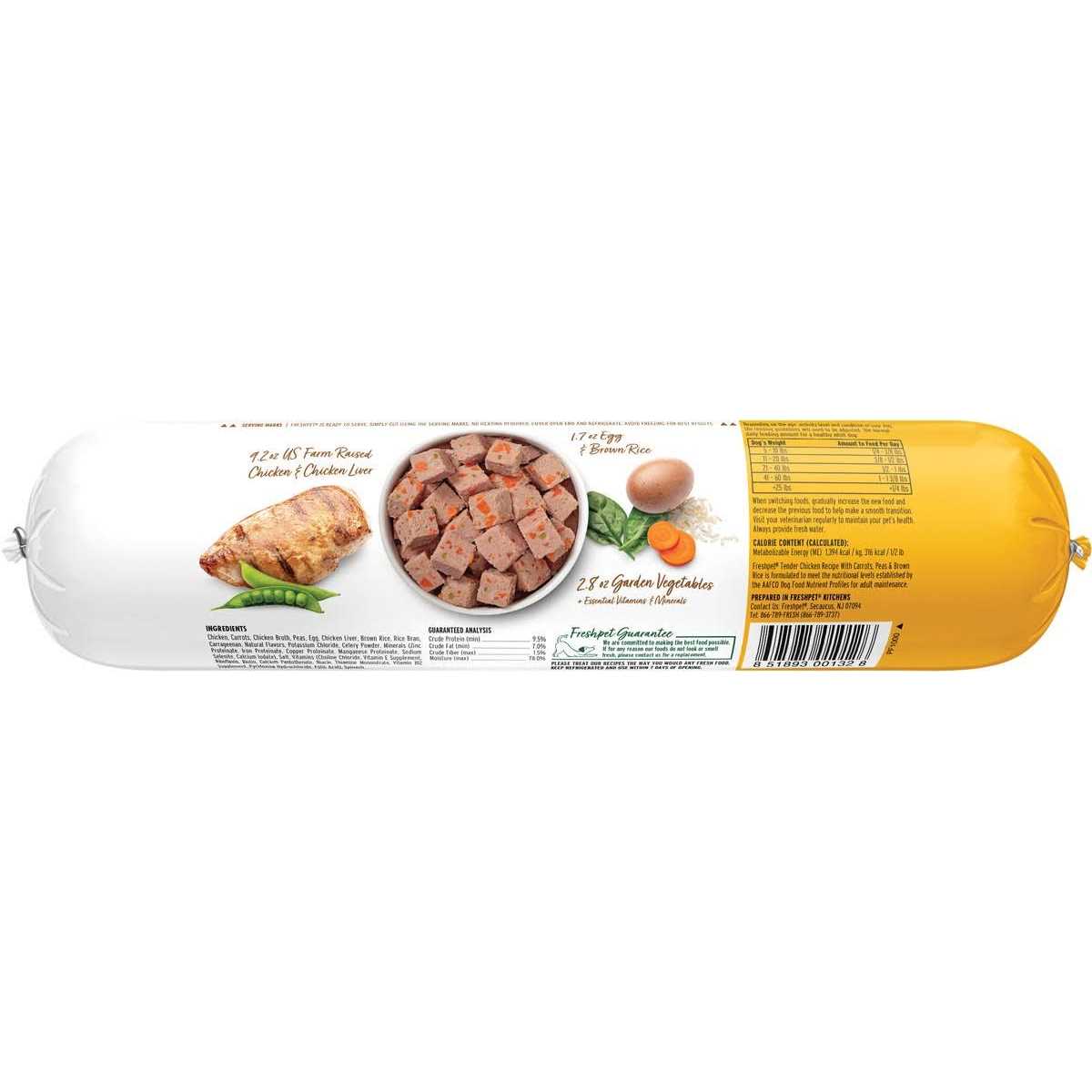 Freshpet Select Tender Chicken Recipe Dog Food Roll - Healthber