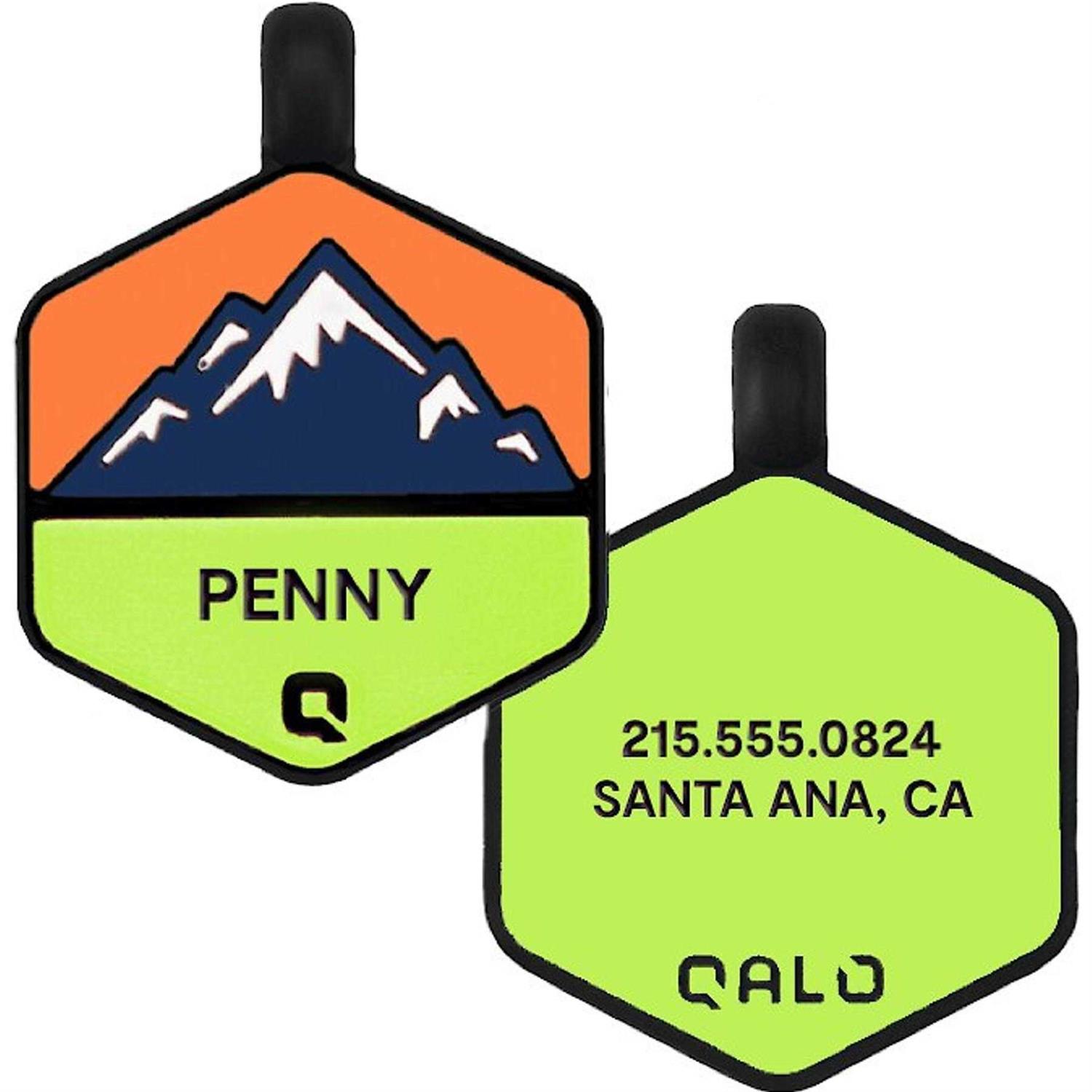 QALO customized Silicone Dog ID Tag - Healthber