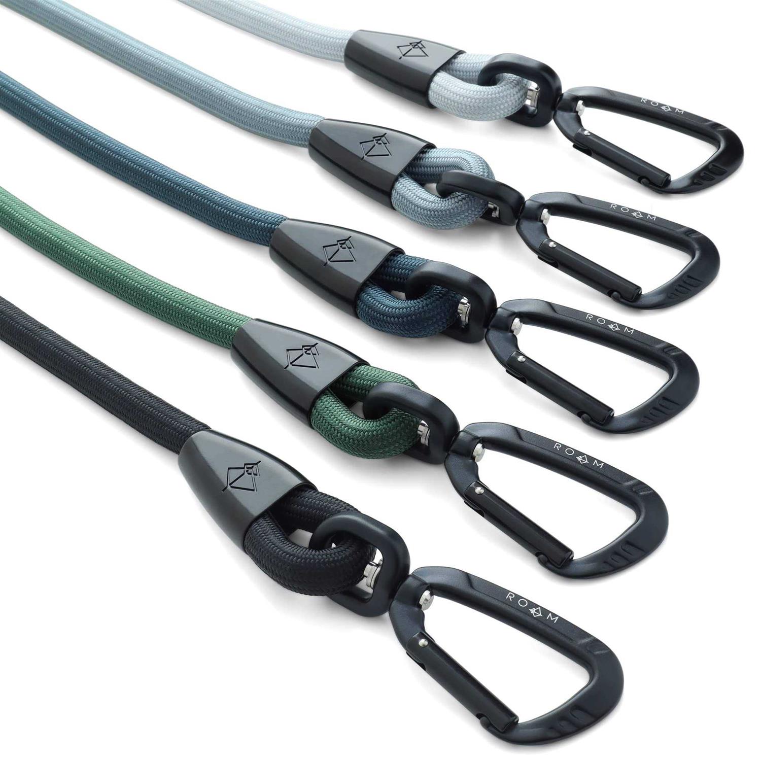 MADE TO ROAM Premium Everyday Leash Ultra Soft Dog Leash with Aviation Aluminum Carabiner for Small - Healthber