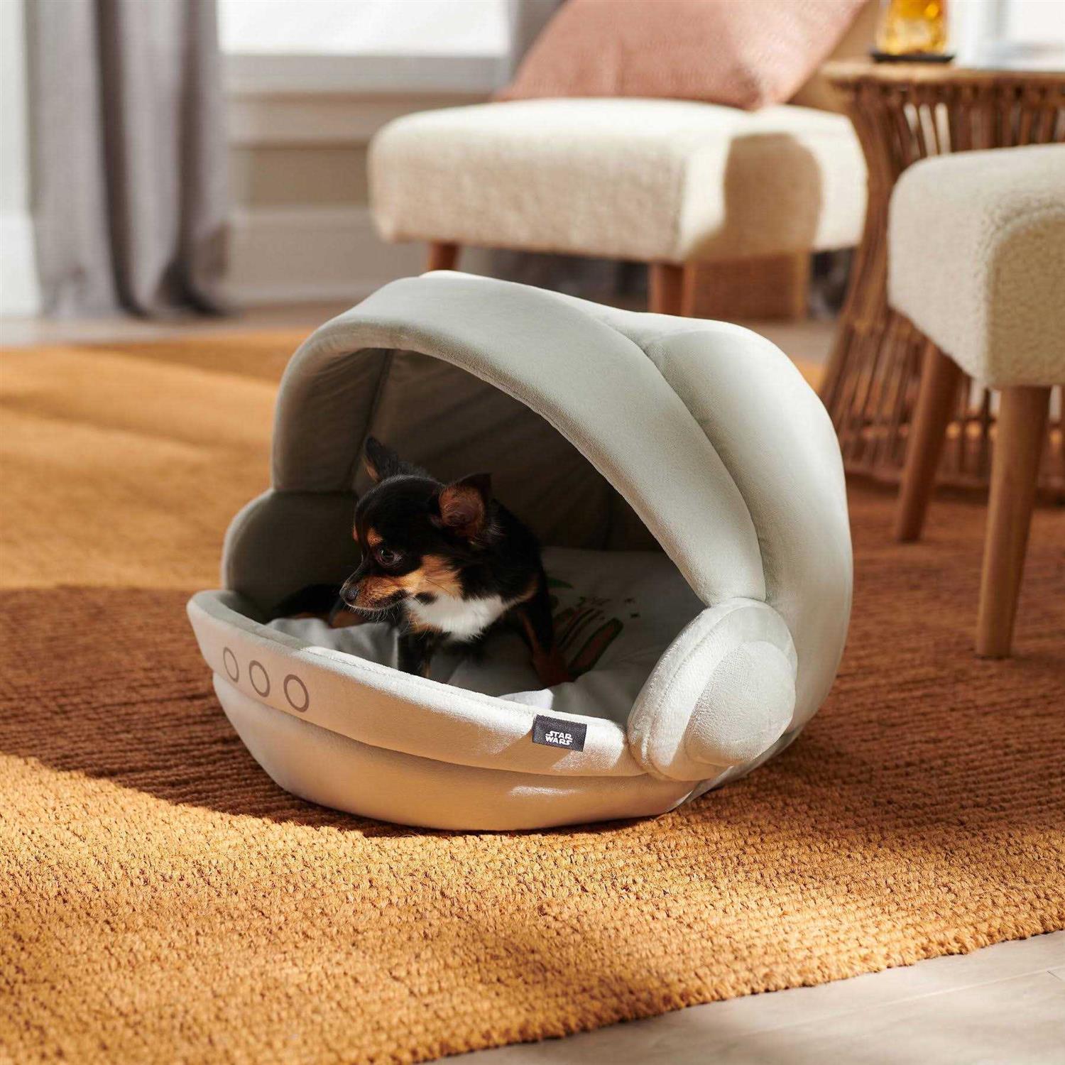 STAR WARS THE MANDALORIAN’S CHILD Pram Covered Cat & Dog Bed - Healthber