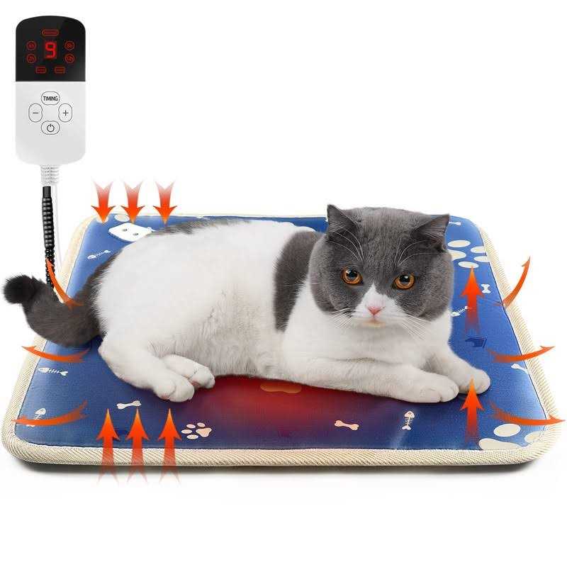 MILIFUN Pet Heating Pad for Cats Dogs Cat Heating Pad for Indoor Warming Mat - Healthber