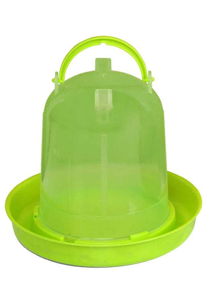 Economy Plastic Chicken Waterer, 1.5 Liters - Healthber