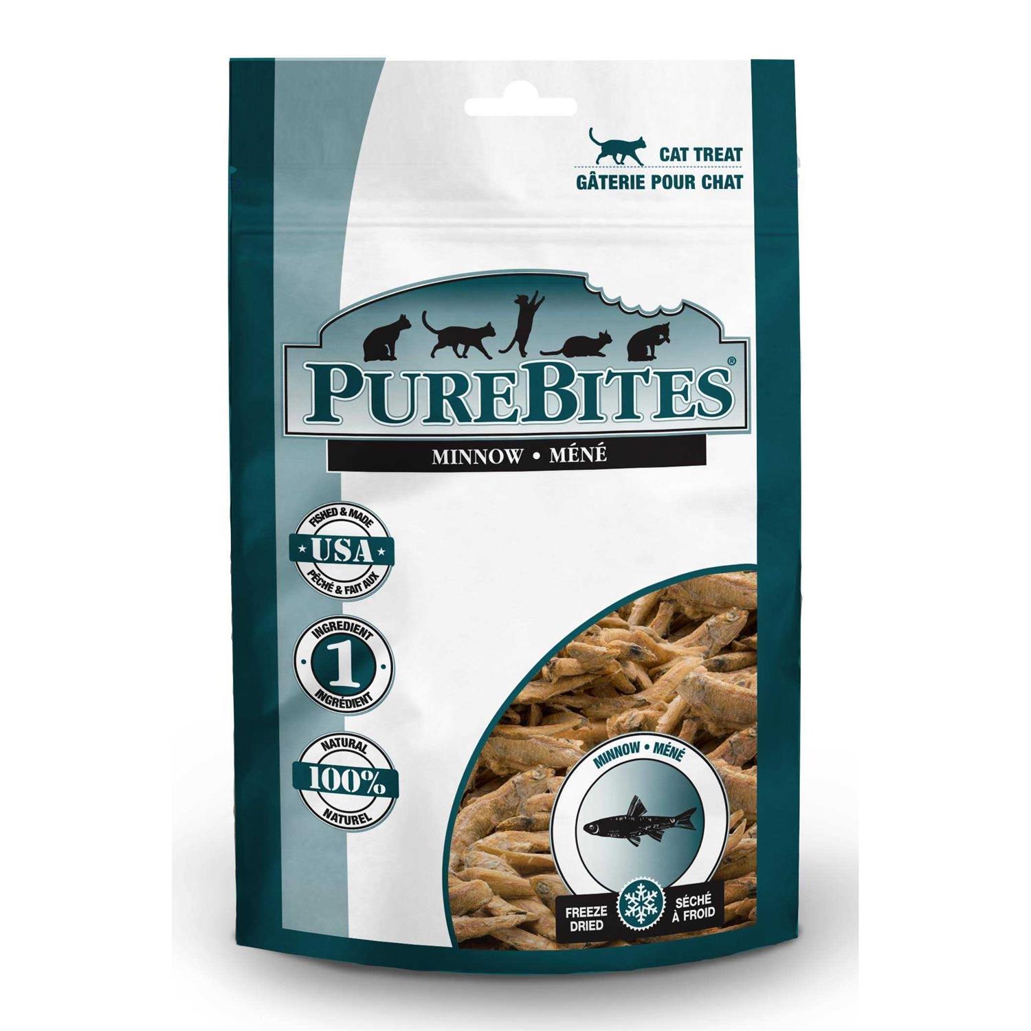 PureBites Freeze Dried Minnow Cat Treats - Healthber