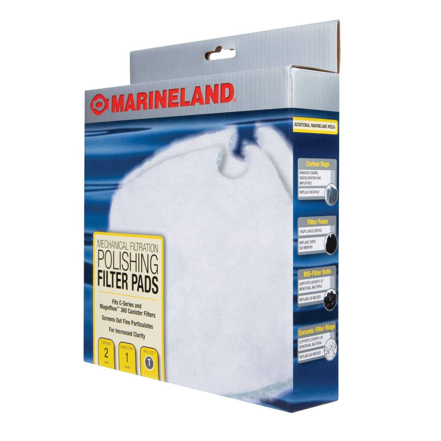 Marineland Polishing Filter Pads - Healthber