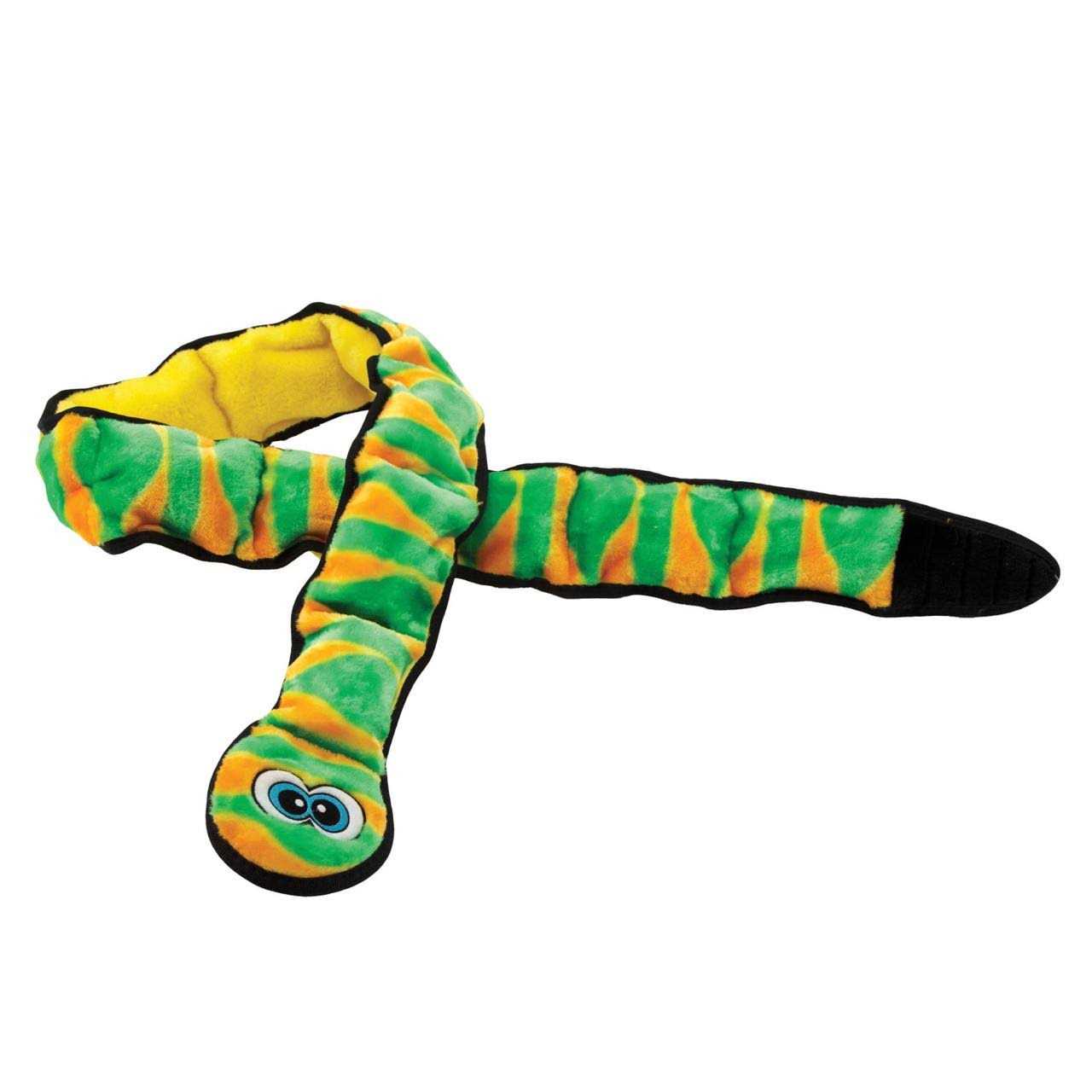 Outward Hound Invincibles Snake Dog Toy - Healthber