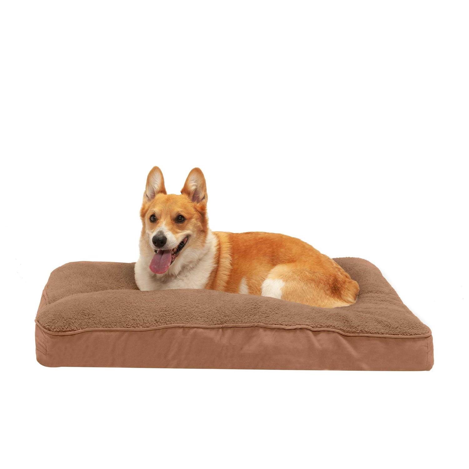 FurHaven Deluxe Suede Pet Bed - Healthber