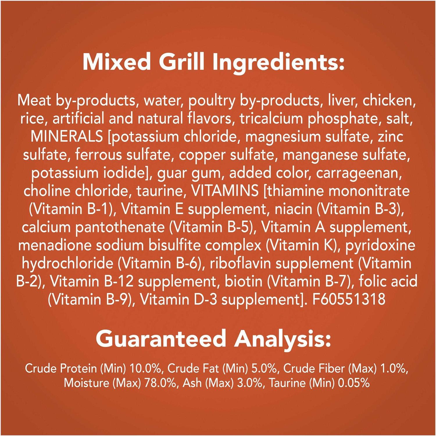 Friskies Purina Pate Mixed Grill Wet Cat Food - Healthber