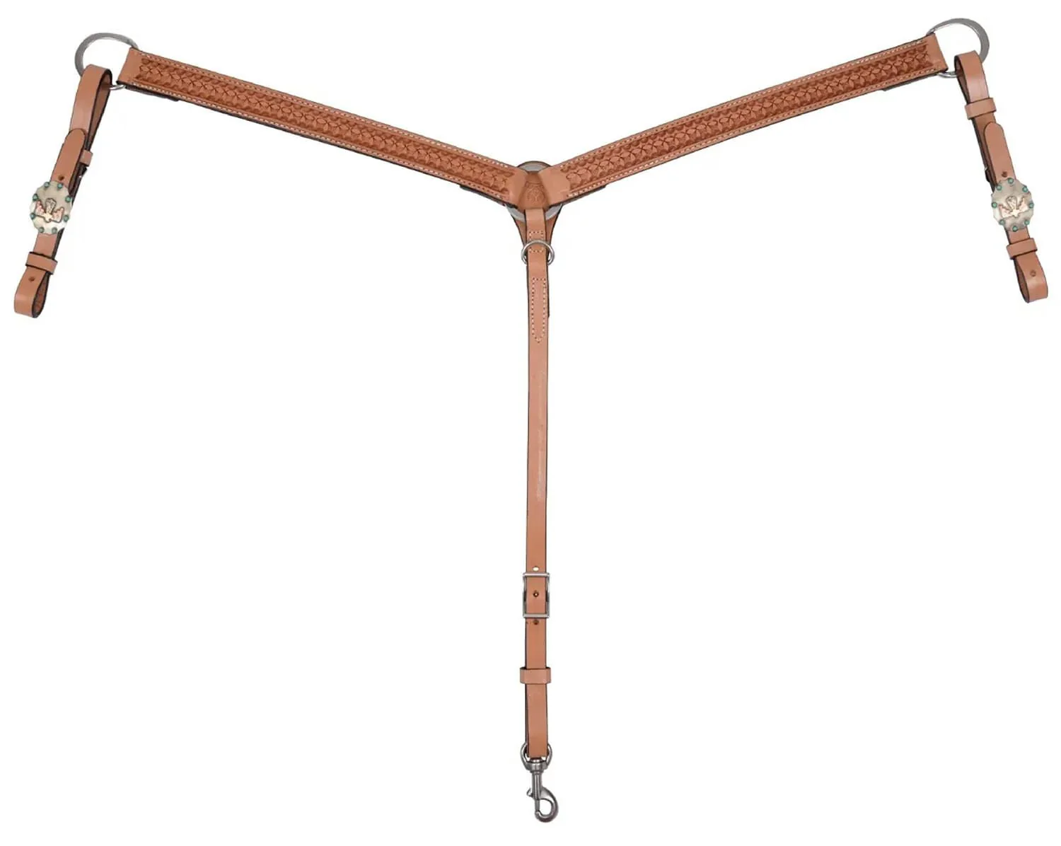 Circle Y Windsor Breast Collar, Full - Healthber
