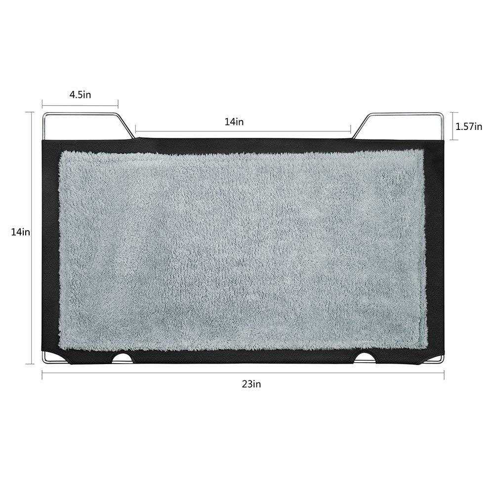 LIFIS Cat Window Perch Cat Hammock for Window 2 Layers Bed Up to 55lb Can Be Installed on Small Window Soft Mats Stable Metal Frames Kitty Sunny - Healthber