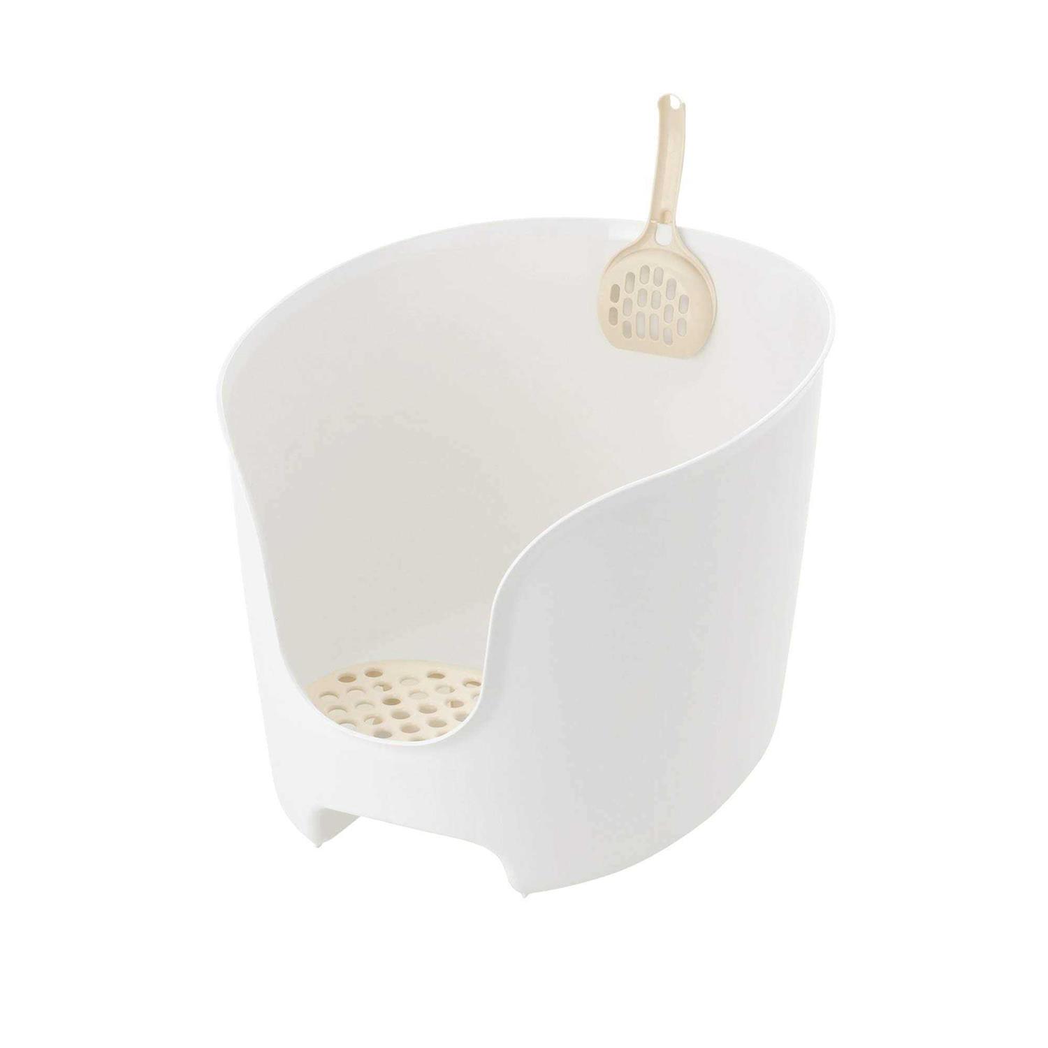 PAW TRAX High Wall Cat Litter Box Richell - Healthber