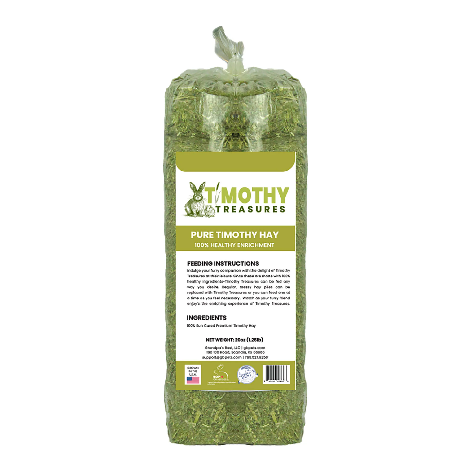 Timothy Treasures Pure Timothy - Healthber