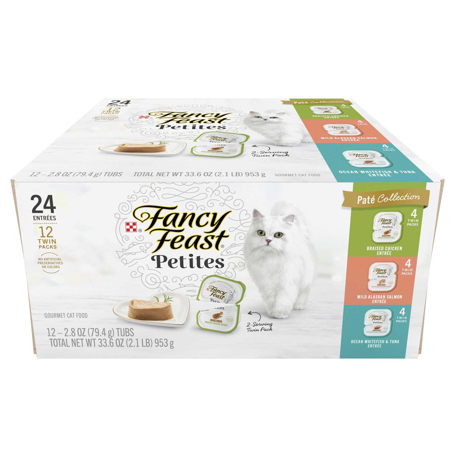 Fancy Feast Petites Wet Cat Food Pate Collection - Healthber