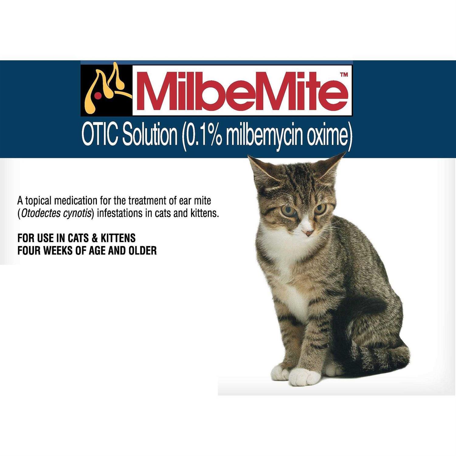 Milbemite Otic Solution for Cats - Healthber