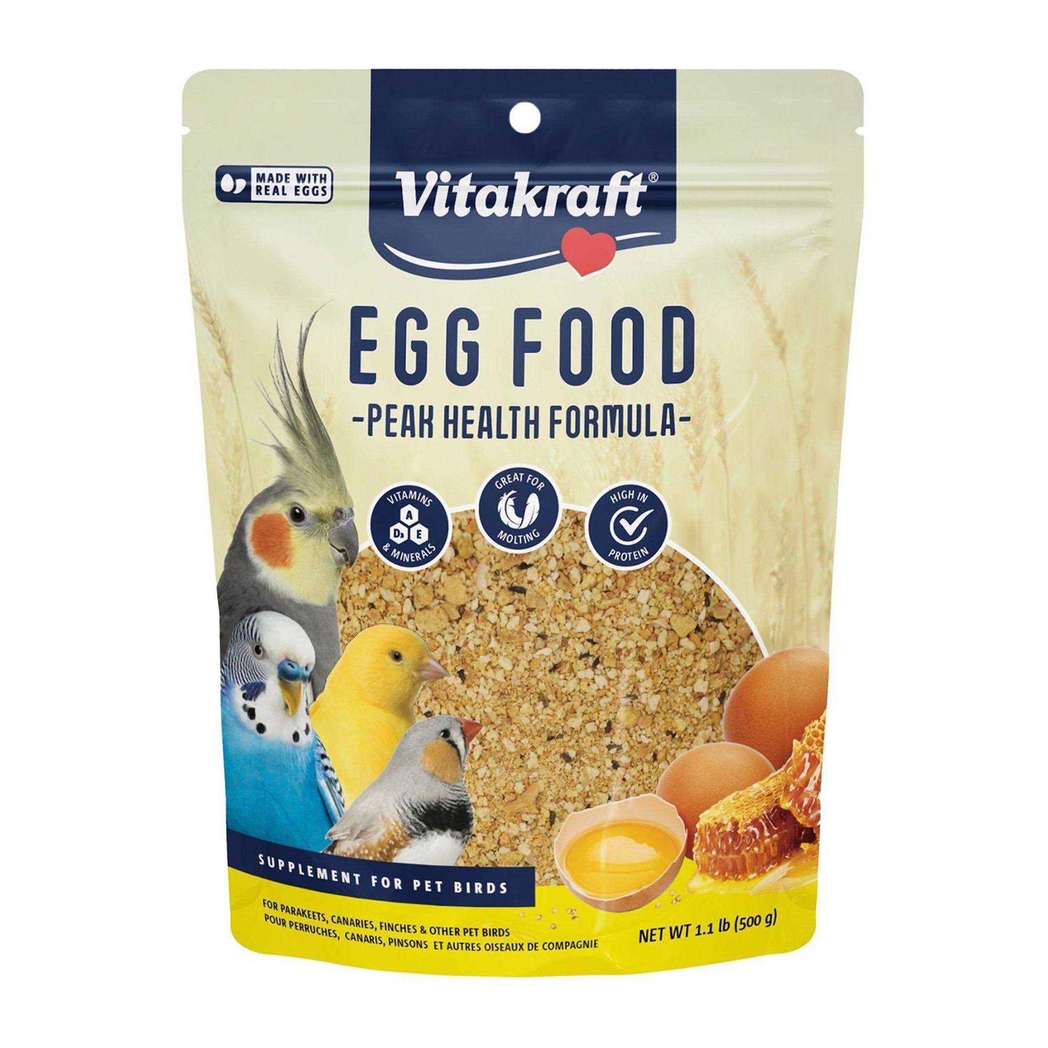 Vitakraft VitaSmart Egg Food Daily Supplement for Pet Birds - Healthber