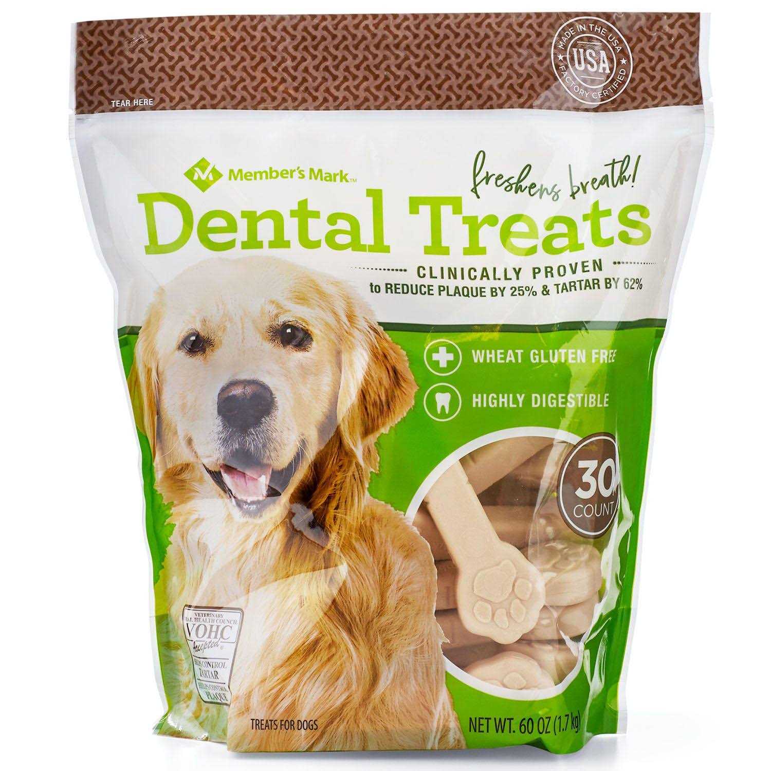 Member s Mark Dental Chew Treats for Dogs - Healthber